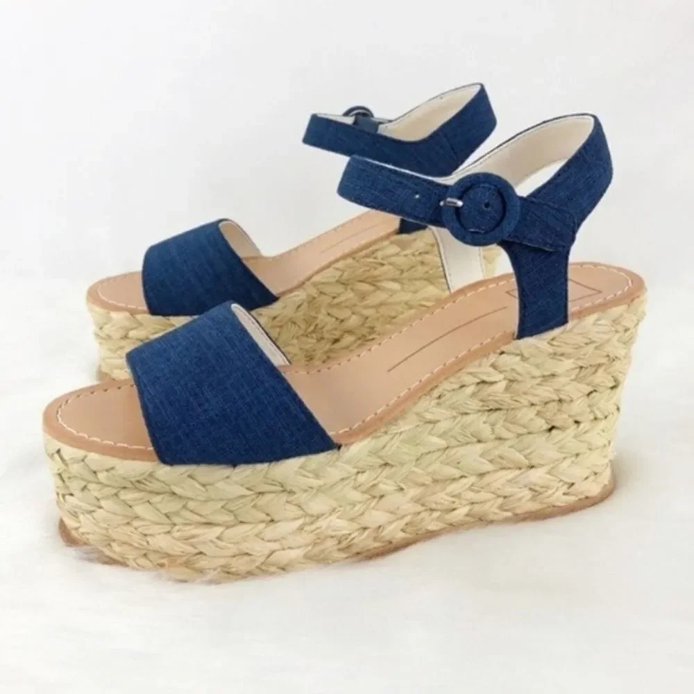 DOLCE VITA Dane Espadrille Wedge Sandal - Picture 4 of 7